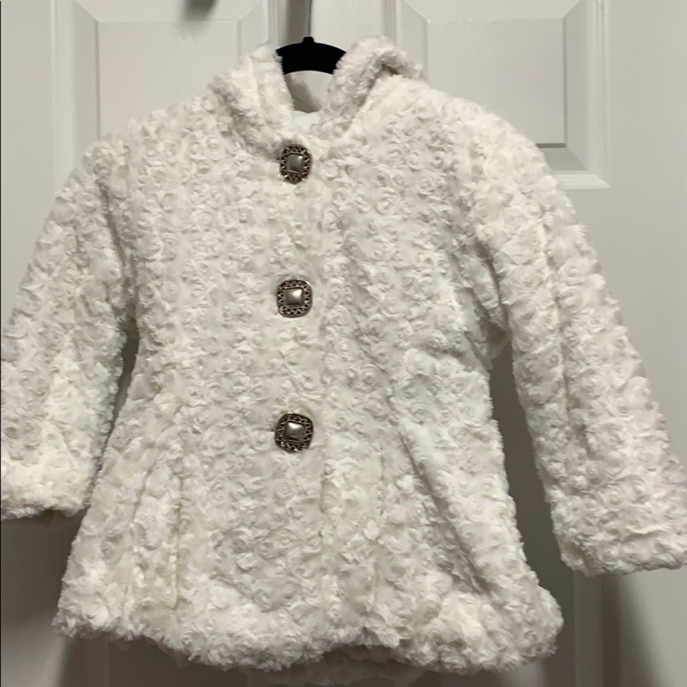 Bijan kids girls coat size m